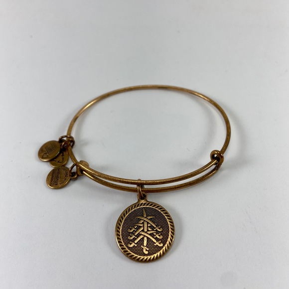 Alex and Ani Bracelet, Gold - Picture 1 of 1